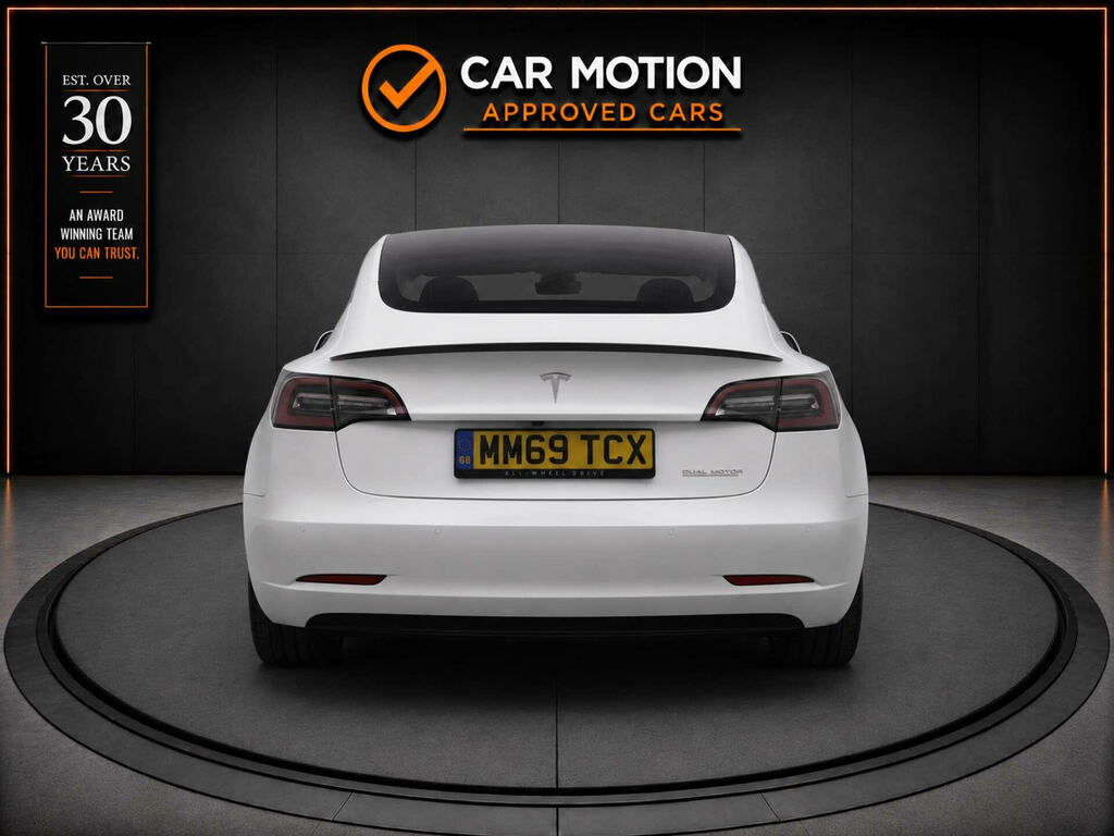 Tesla Model 3 Model 3 Performance Awd 4Wd White #5