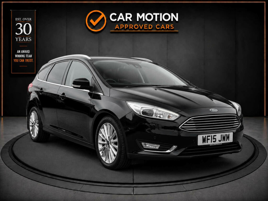 Ford Focus 1.5 Focus Titanium X Tdci WF15JWM Black