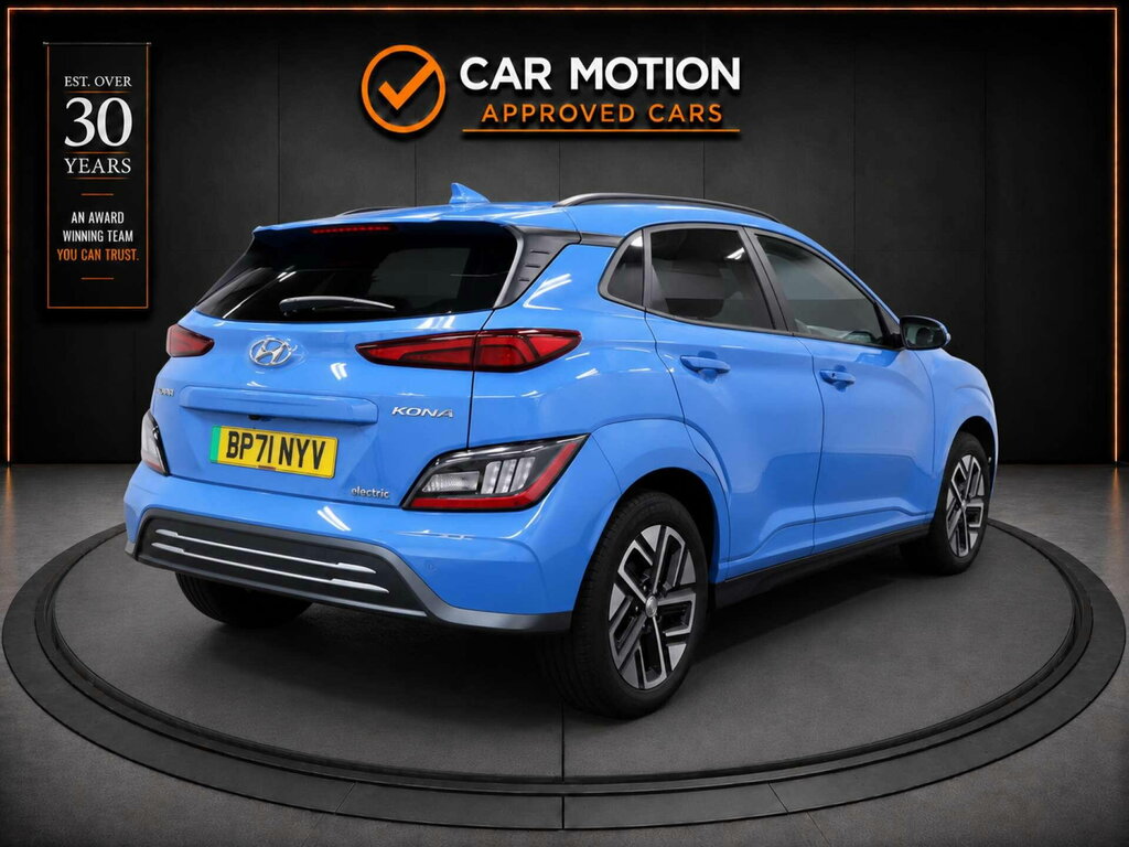 Hyundai Kona Kona Premium Ev Blue #4