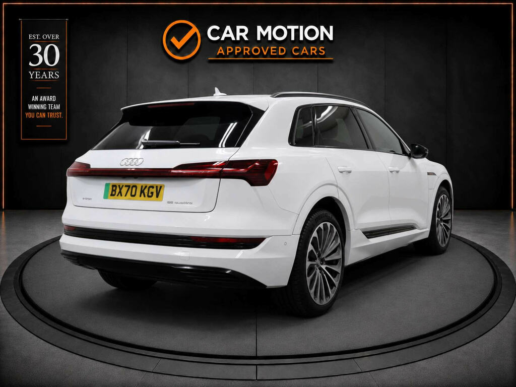 Audi E-tron E-tron Launch Edition 55 Quattro 4Wd White #4