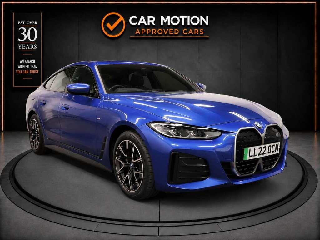 BMW i4 I4 Edrive 40 M Sport Blue