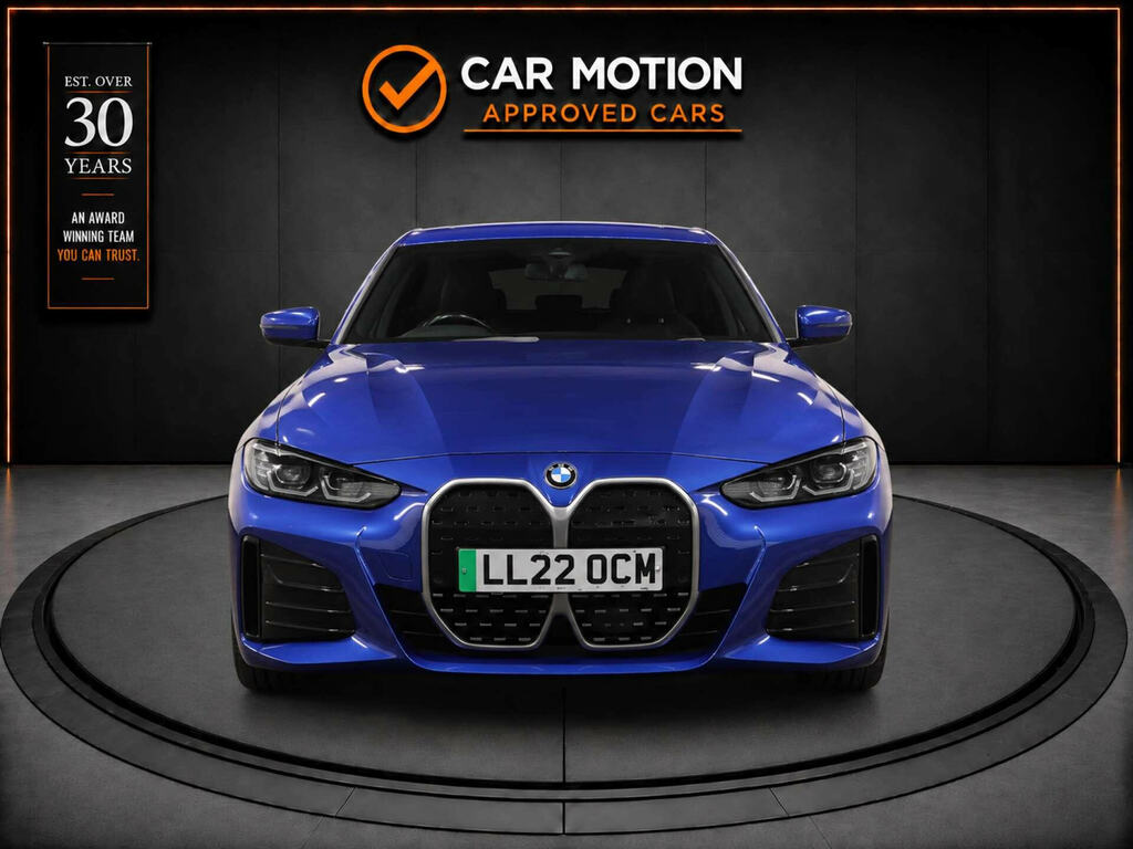 BMW i4 I4 Edrive 40 M Sport Blue #2