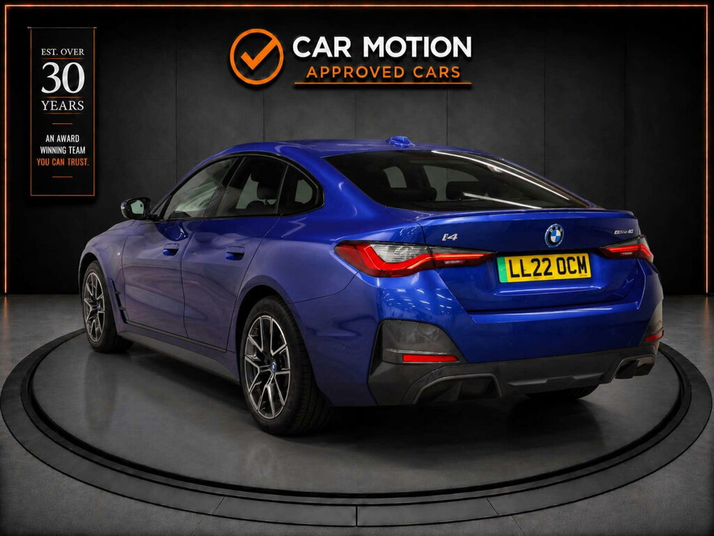 BMW i4 I4 Edrive 40 M Sport Blue #6
