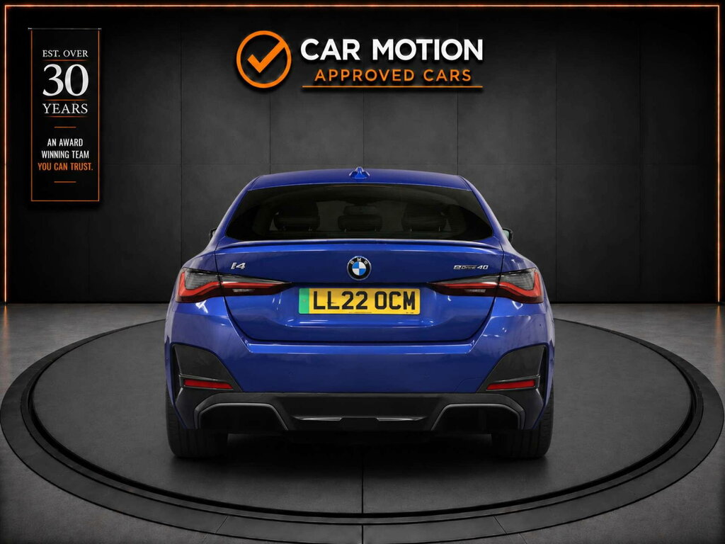 BMW i4 I4 Edrive 40 M Sport Blue #5