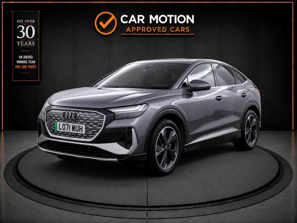 Audi Q4 E Tron Q4 E-tron Sportback 40 S Line Grey #3