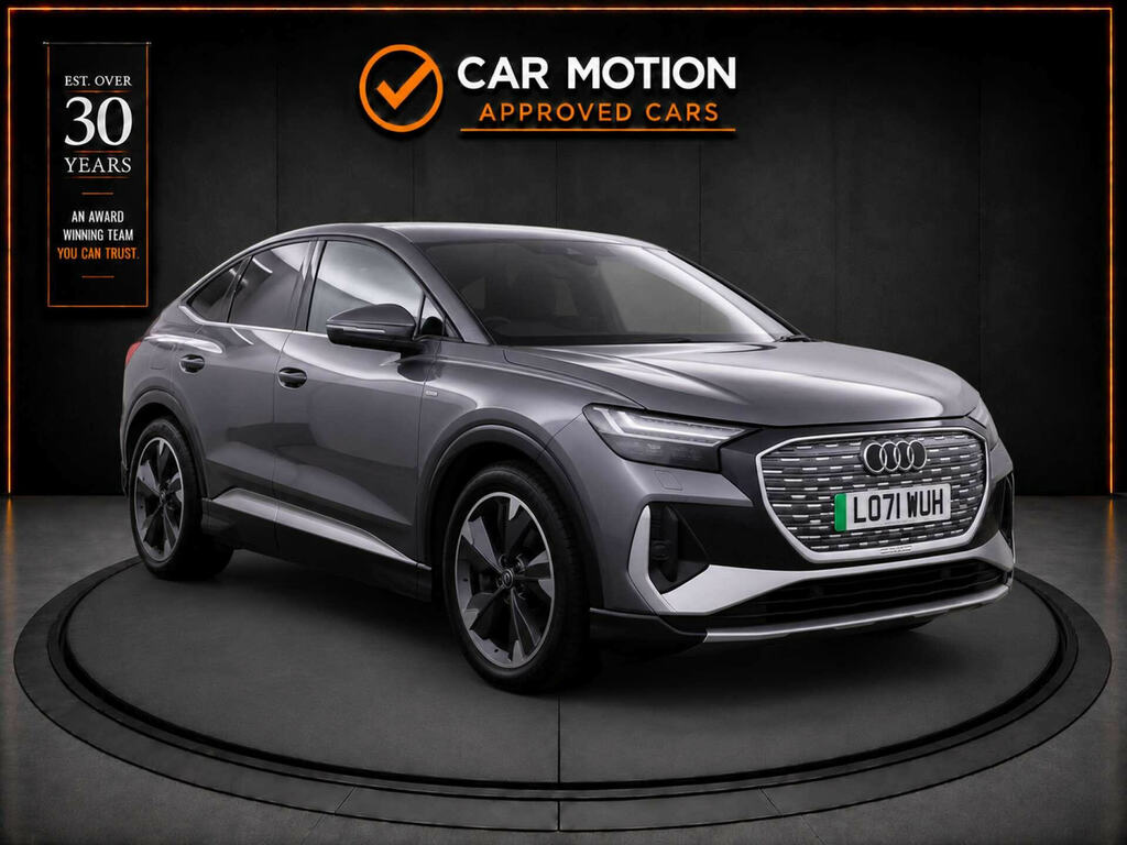 Audi Q4 E Tron Q4 E-tron Sportback 40 S Line Grey