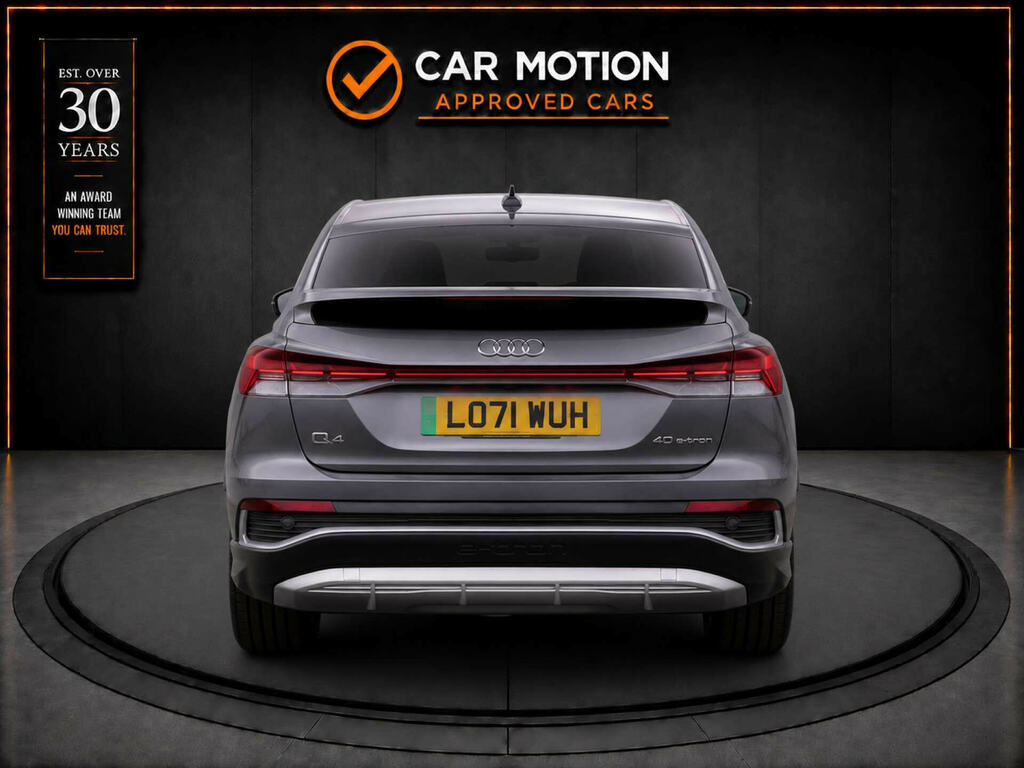 Audi Q4 E Tron Q4 E-tron Sportback 40 S Line Grey #5