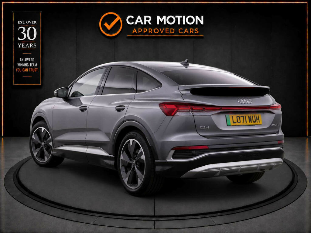 Audi Q4 E Tron Q4 E-tron Sportback 40 S Line Grey #6