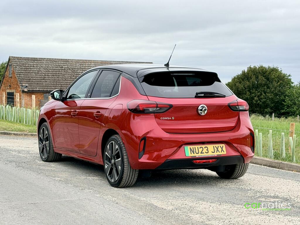Vauxhall Corsa-e 50Kwh Ultimate Hatchback 136 Ps NU23JXX Red #4