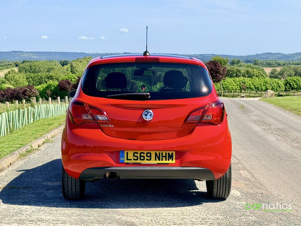 Vauxhall Corsa 1.4I Ecotec Griffin Hatchback Eu LS69NHM Red #4