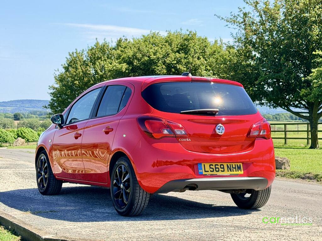 Vauxhall Corsa 1.4I Ecotec Griffin Hatchback Eu LS69NHM Red #5