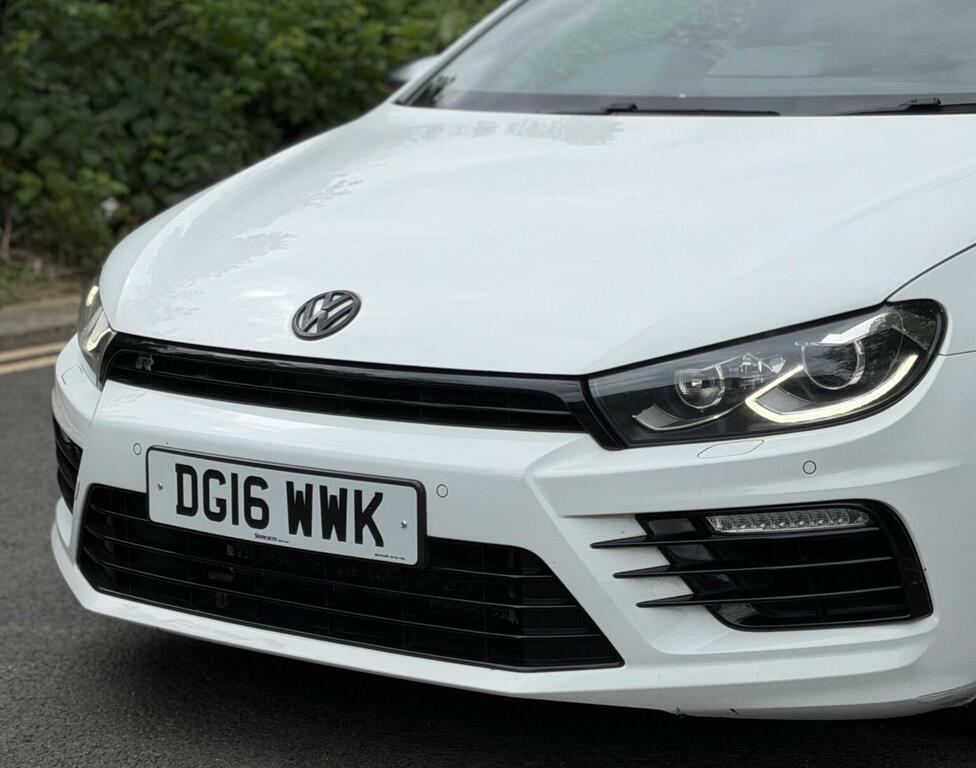 Volkswagen Scirocco Hatchback 2.0 Tsi Bluemotion Tech R Euro 6 Ss 3 DG16WWK White #2
