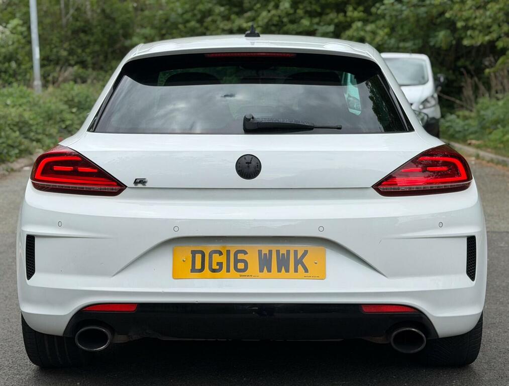 Volkswagen Scirocco Hatchback 2.0 Tsi Bluemotion Tech R Euro 6 Ss 3 DG16WWK White #6