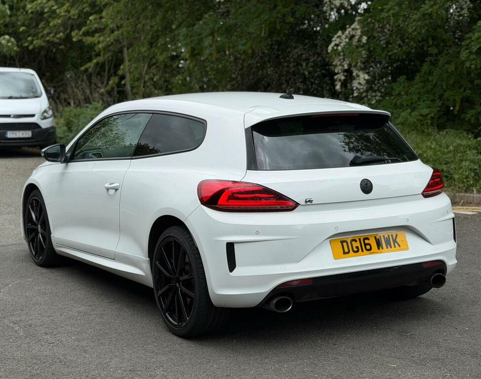 Volkswagen Scirocco Hatchback 2.0 Tsi Bluemotion Tech R Euro 6 Ss 3 DG16WWK White #4