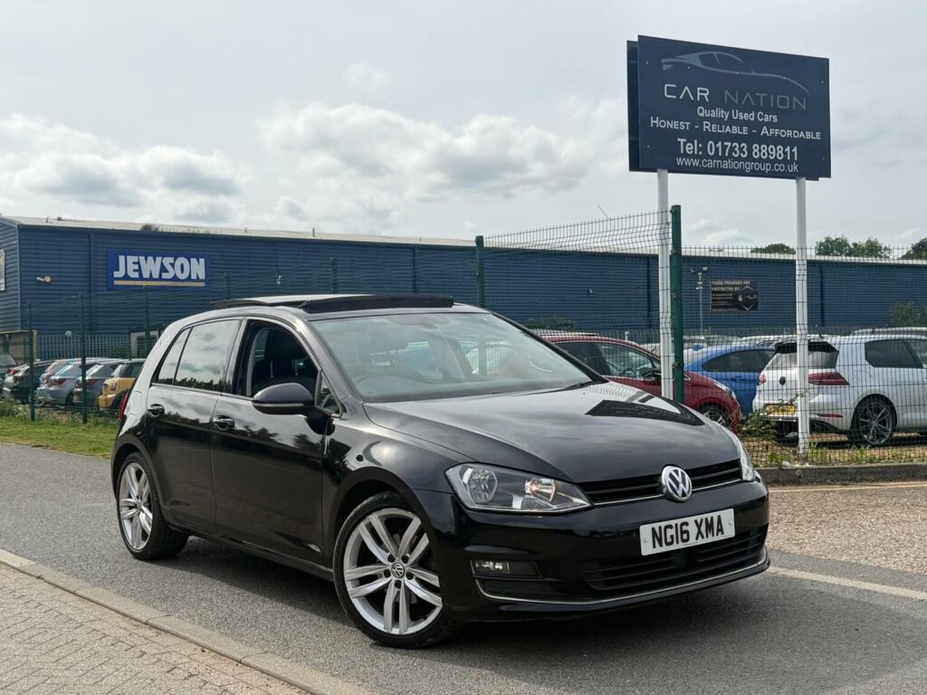 Volkswagen Golf Hatchback 1.4 Tsi Bluemotion Tech Act Gt Edition E NG16XMA Black