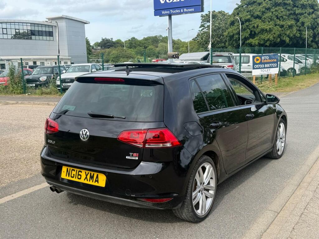 Volkswagen Golf Hatchback 1.4 Tsi Bluemotion Tech Act Gt Edition E NG16XMA Black #3