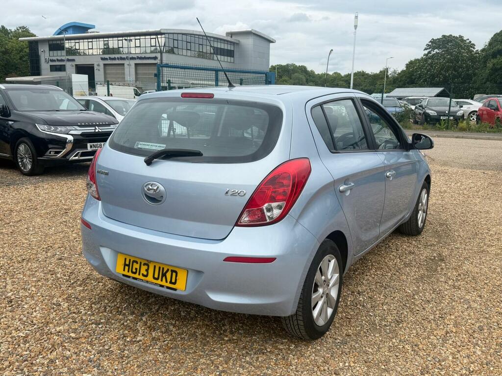 Hyundai I20 Hatchback 1.2 Active Euro 5 201313 HG13UKD Blue #3