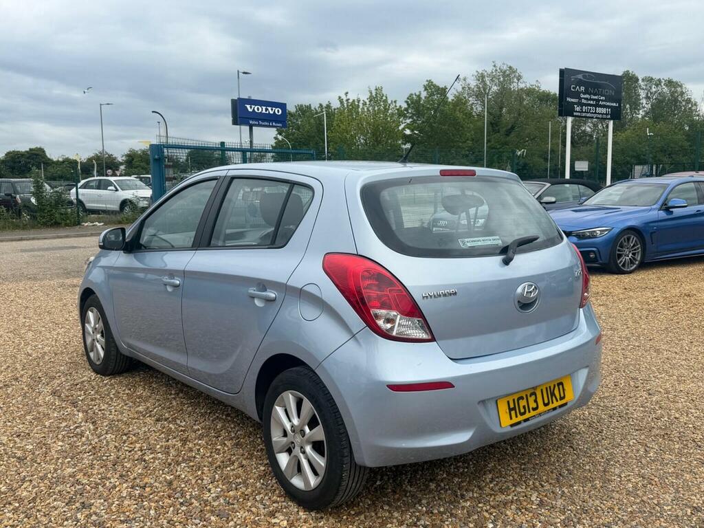 Hyundai I20 Hatchback 1.2 Active Euro 5 201313 HG13UKD Blue #4