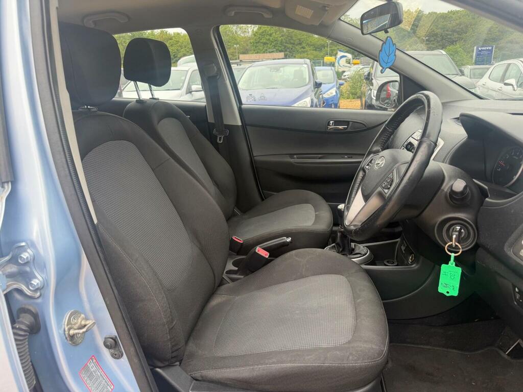 Hyundai I20 Hatchback 1.2 Active Euro 5 201313 HG13UKD Blue #6