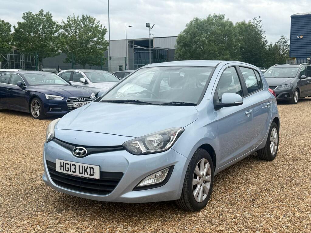 Hyundai I20 Hatchback 1.2 Active Euro 5 201313 HG13UKD Blue #2