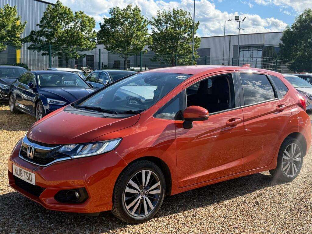 Honda Jazz Hatchback 1.3 I-vtec Ex Cvt Euro 6 Ss 2018 ML18TSO Orange #2