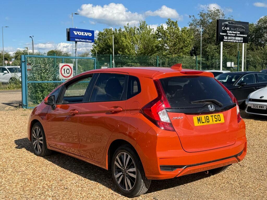 Honda Jazz Hatchback 1.3 I-vtec Ex Cvt Euro 6 Ss 2018 ML18TSO Orange #3