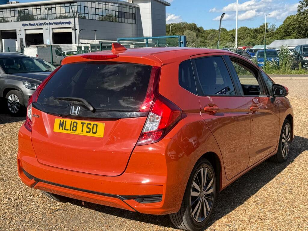 Honda Jazz Hatchback 1.3 I-vtec Ex Cvt Euro 6 Ss 2018 ML18TSO Orange #4