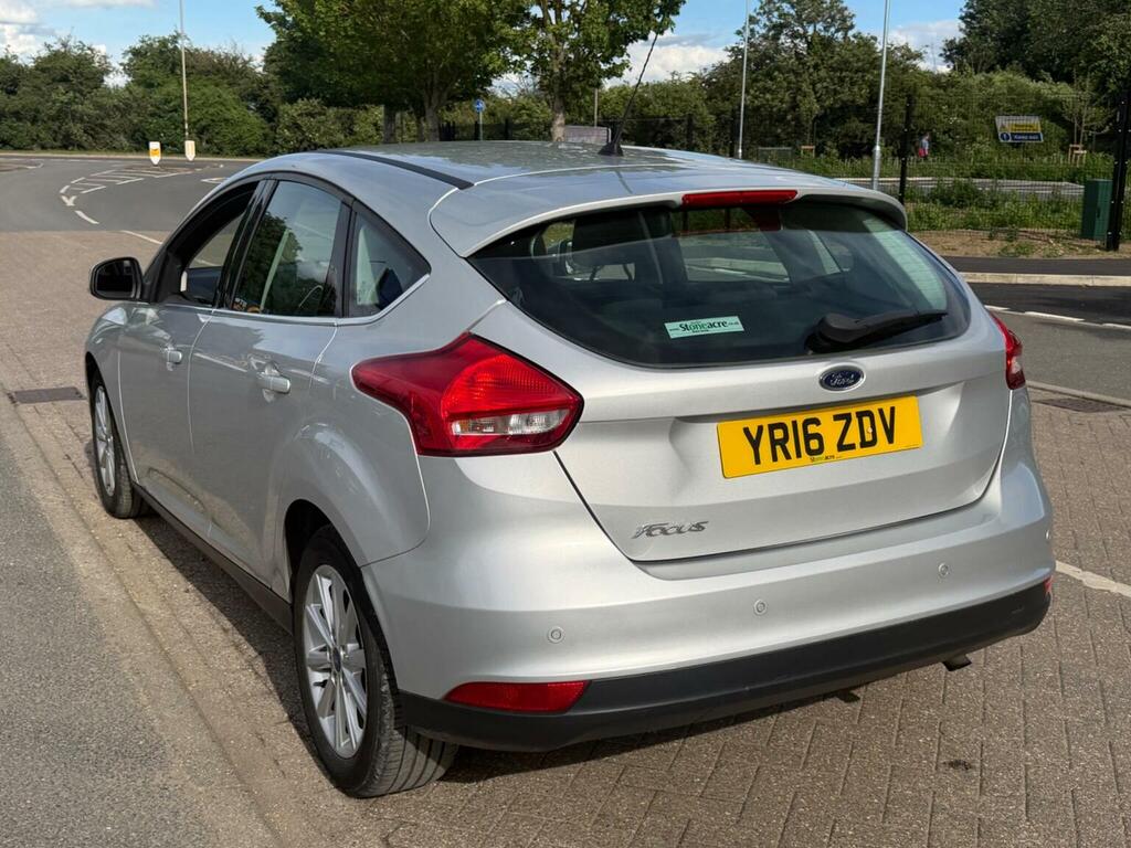 Ford Focus 1.6 Titanium Powershift Euro 6 Silver #4