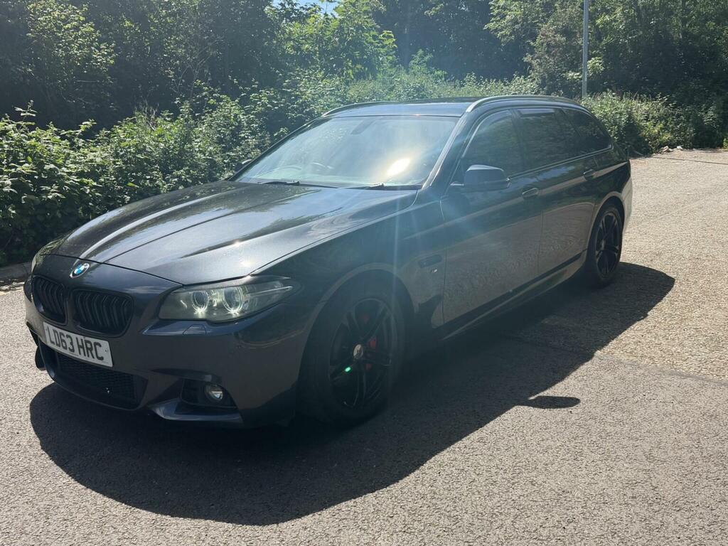 BMW 5 Series 3.0 530D M Sport Touring Euro 6 Ss Grey #2