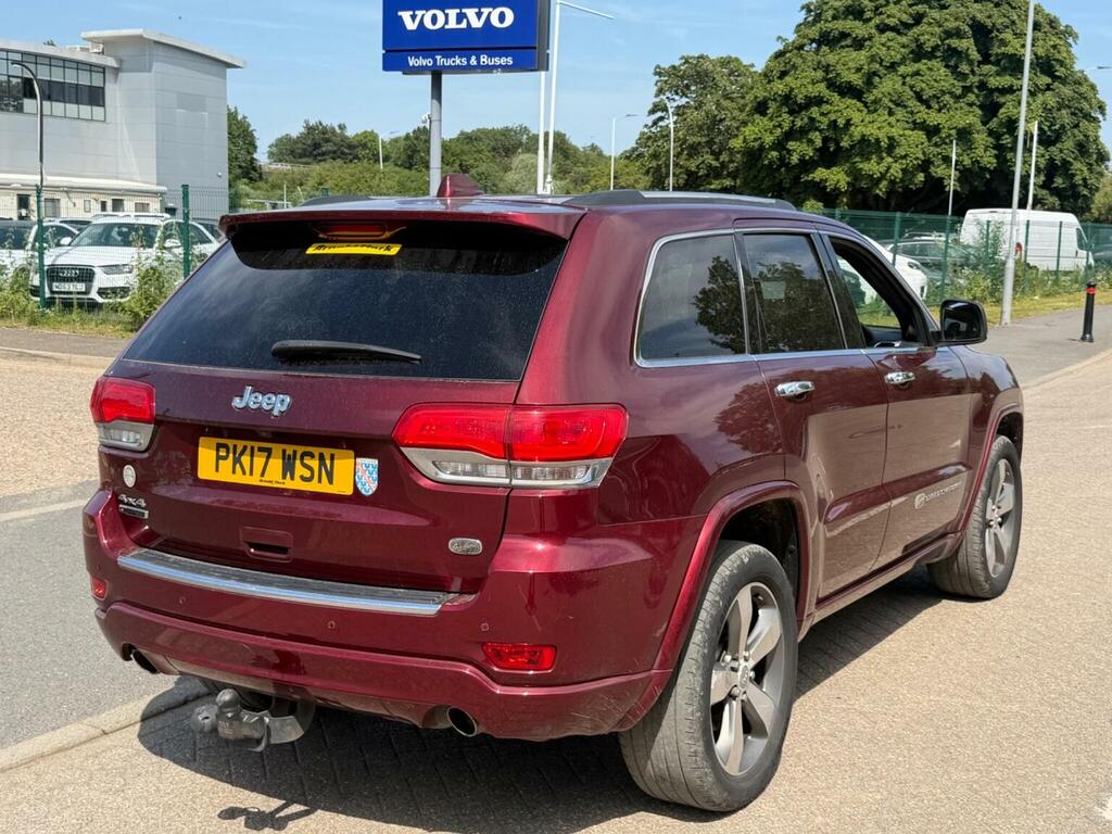 Jeep Grand Cherokee 3.0 V6 Crd Overland 4Wd Euro 6 Red #3