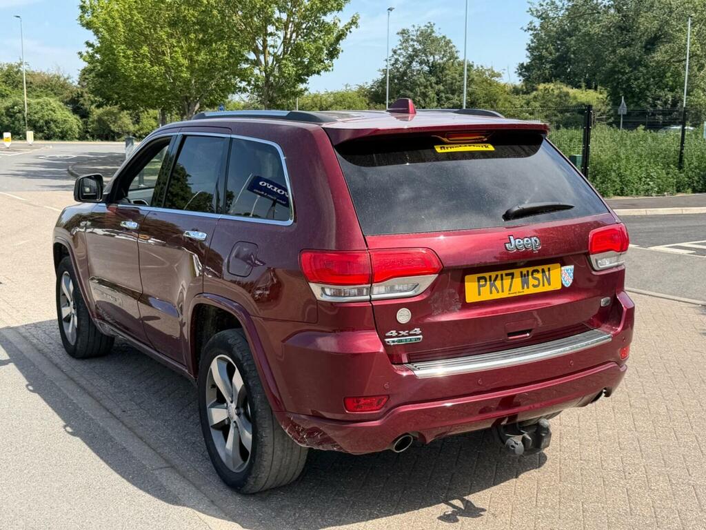 Jeep Grand Cherokee 3.0 V6 Crd Overland 4Wd Euro 6 Red #4
