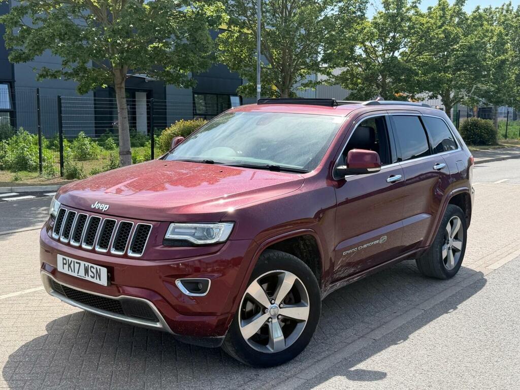 Jeep Grand Cherokee 3.0 V6 Crd Overland 4Wd Euro 6 Red #2