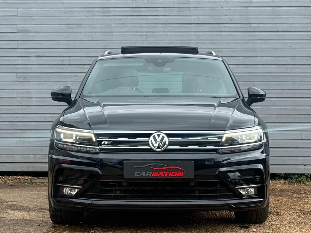 Volkswagen Tiguan 2.0 Tdi R-line Dsg 4Motion Euro 6 Ss MF67GYD Black #2