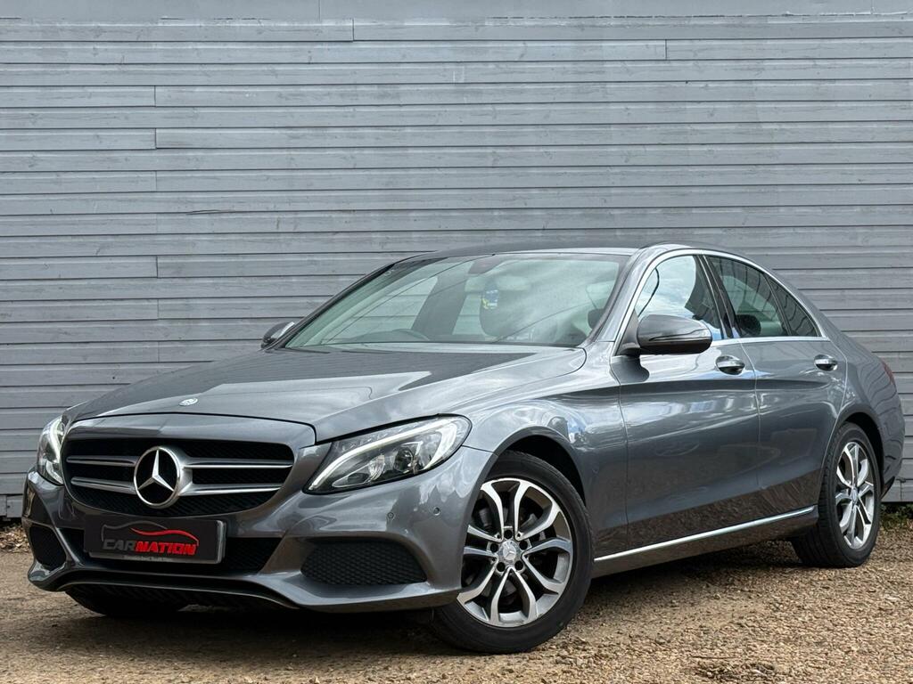 Mercedes-Benz C Class 1.6 C200d Sport Euro 6 Ss Grey #3