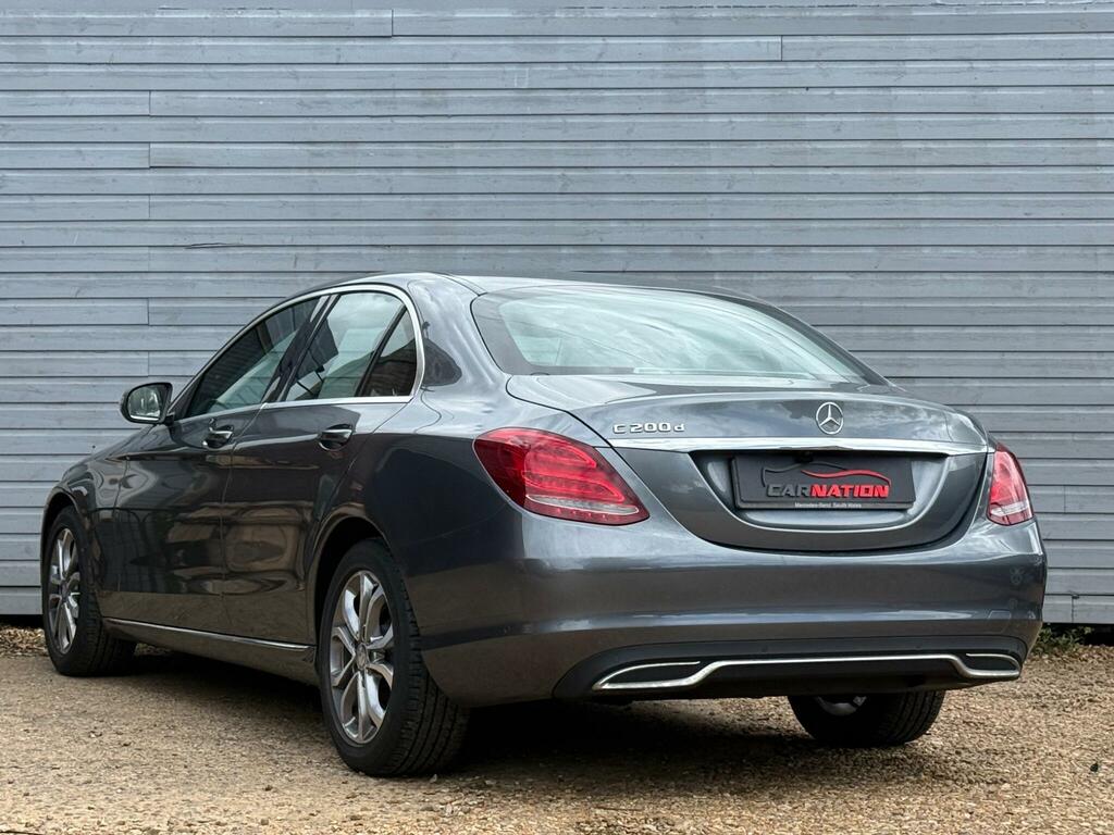 Mercedes-Benz C Class 1.6 C200d Sport Euro 6 Ss Grey #4