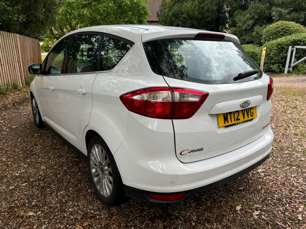 Ford C-Max 1.6 Tdci Titanium White #2