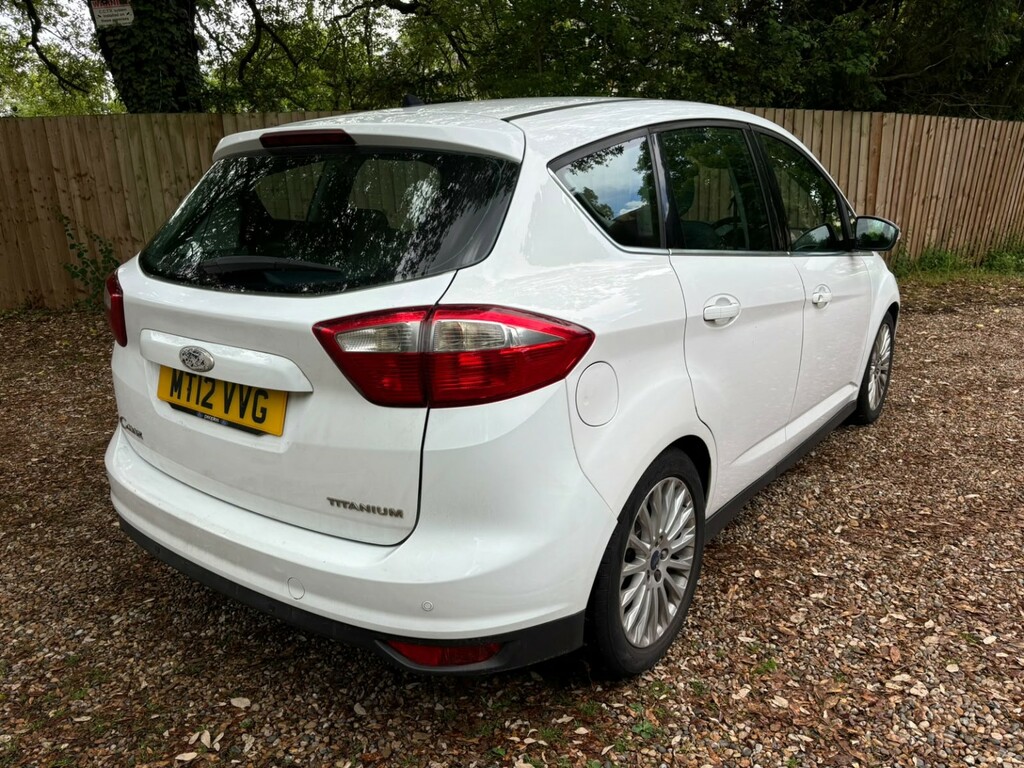 Ford C-Max 1.6 Tdci Titanium White #4