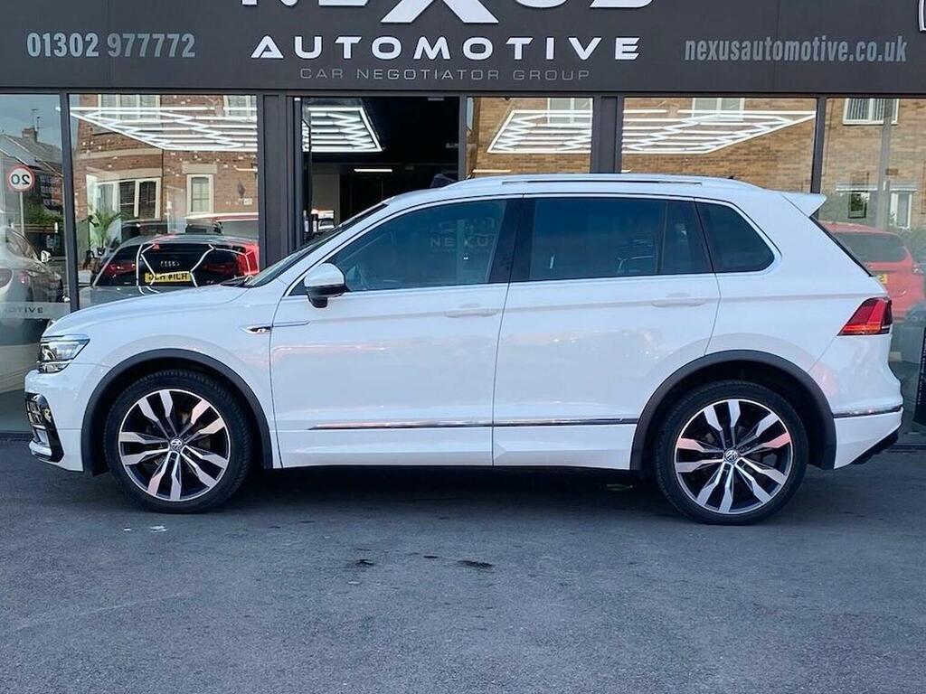 Volkswagen Tiguan Suv 2.0 Tdi Bluemotion Tech R-line Dsg Euro 6 Ss YA66ZFY White #5