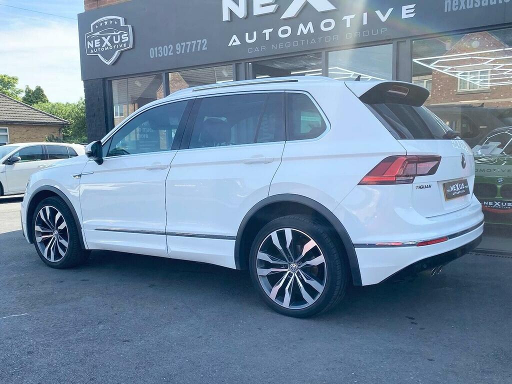 Volkswagen Tiguan Suv 2.0 Tdi Bluemotion Tech R-line Dsg Euro 6 Ss YA66ZFY White #6