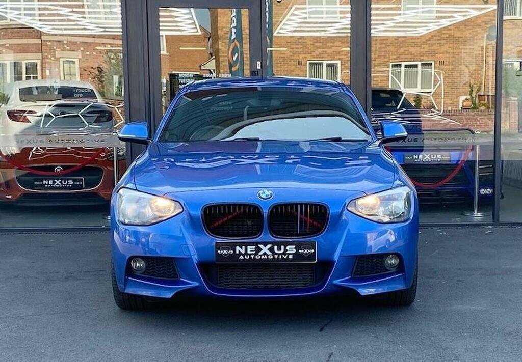 BMW 1 Series Hatchback 2.0 116D M Sport Euro 5 Ss YC14DBX Blue #2