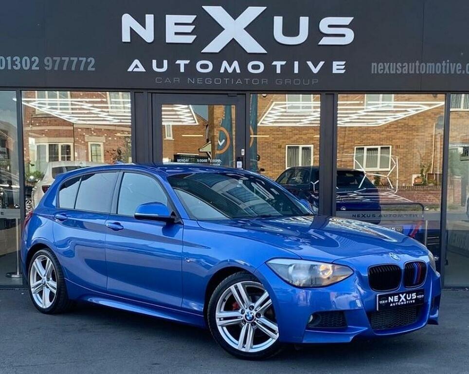 BMW 1 Series Hatchback 2.0 116D M Sport Euro 5 Ss Blue