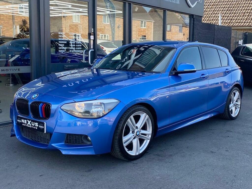 BMW 1 Series Hatchback 2.0 116D M Sport Euro 5 Ss YC14DBX Blue #6