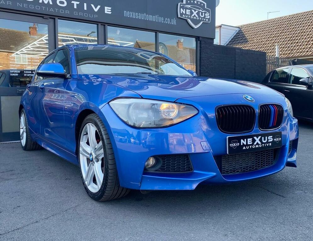 BMW 1 Series Hatchback 2.0 116D M Sport Euro 5 Ss YC14DBX Blue #4