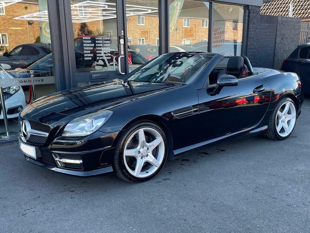 Mercedes-Benz SLK Convertible 2.1 Slk250 Cdi Blueefficiency Amg Spor Black #5