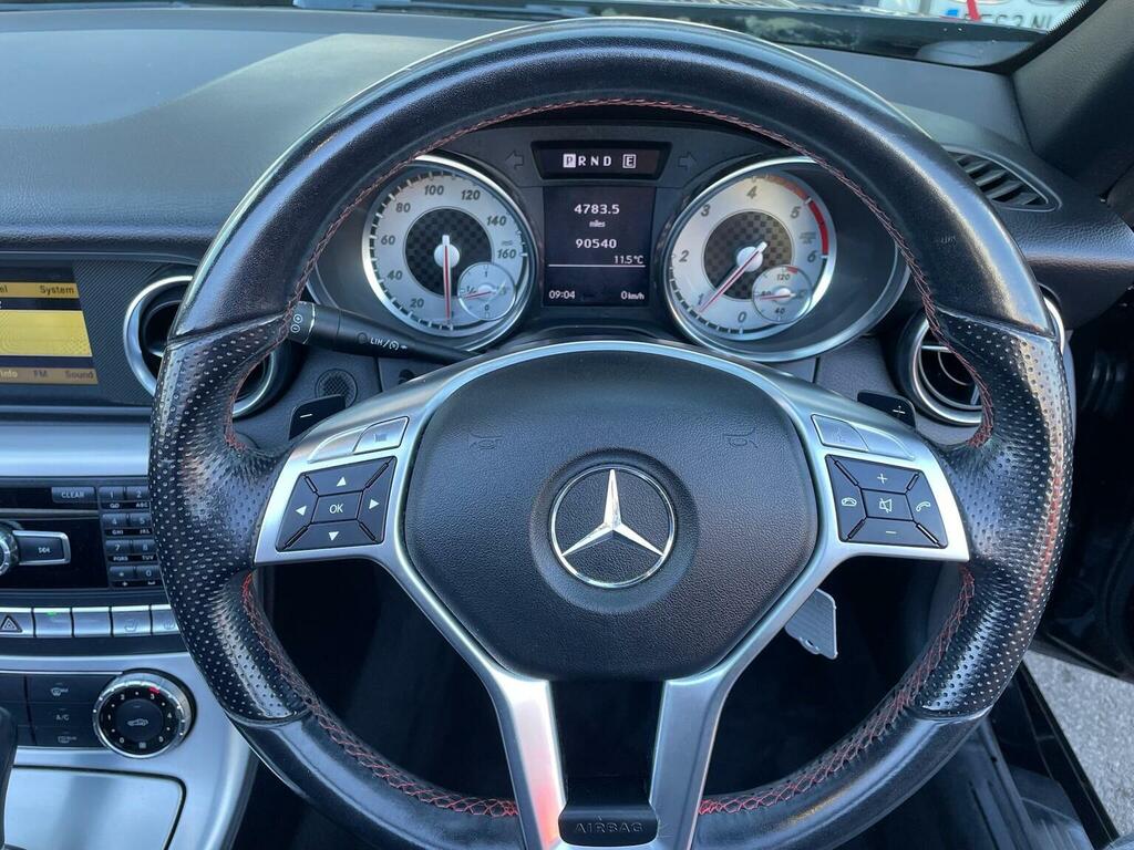Mercedes-Benz SLK Convertible 2.1 Slk250 Cdi Blueefficiency Amg Spor Black #3