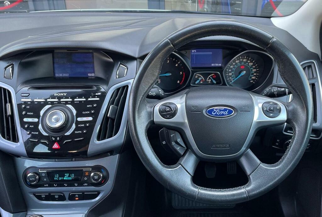 Ford Focus 1.6 Tdci Econetic Titanium Navigator Euro 5 Ss White #2