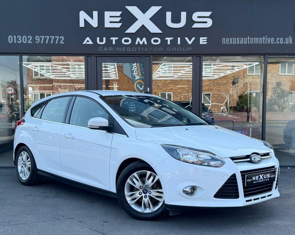 Ford Focus 1.6 Tdci Econetic Titanium Navigator Euro 5 Ss White