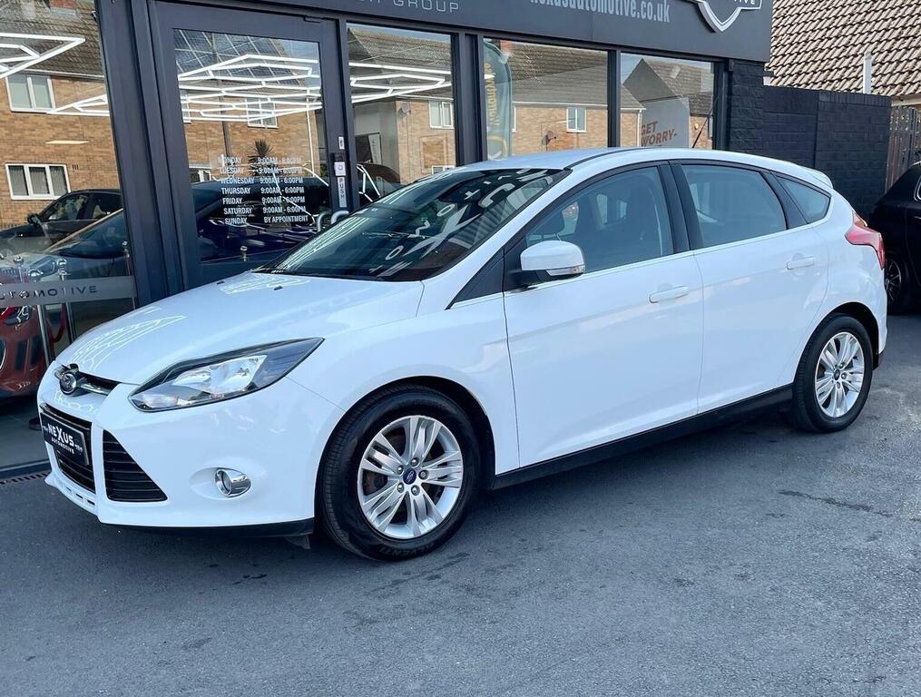 Ford Focus 1.6 Tdci Econetic Titanium Navigator Euro 5 Ss White #4