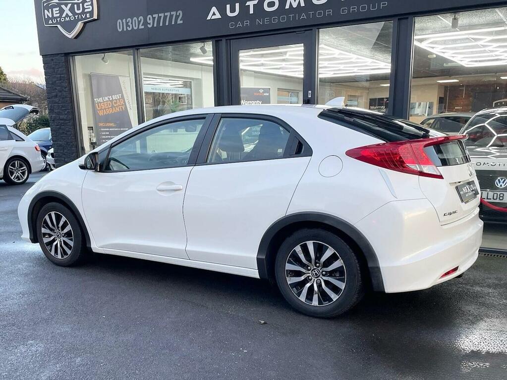 Honda Civic 1.6 I-dtec Es-t Euro 5 Ss White #3