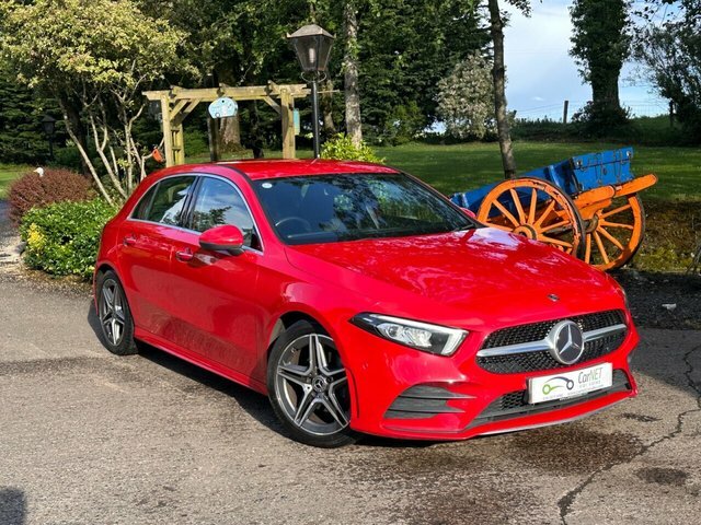 Mercedes-Benz A Class 2019 1.5 A180d Amg Line Premium Hatchback Di Red
